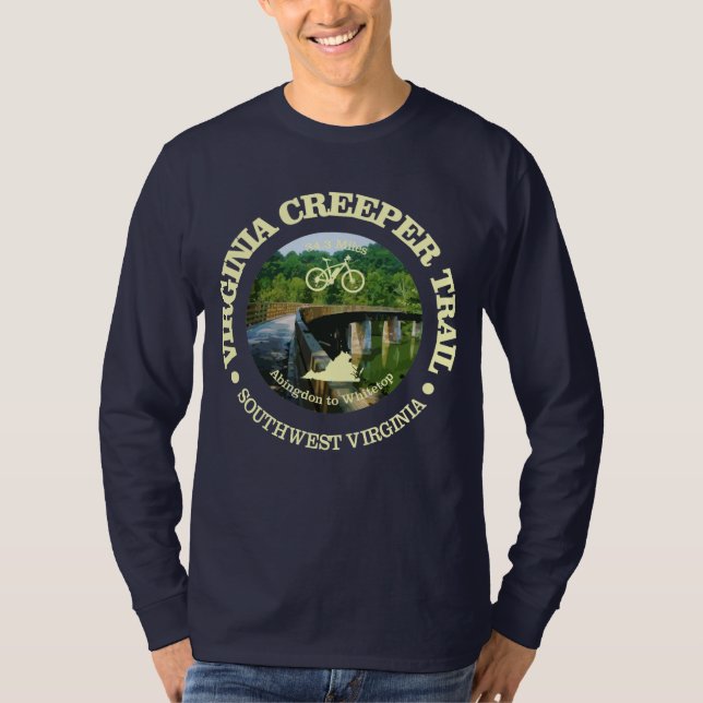 Camiseta Virginia Creeper Trail (Ciclismo C) (Frente)