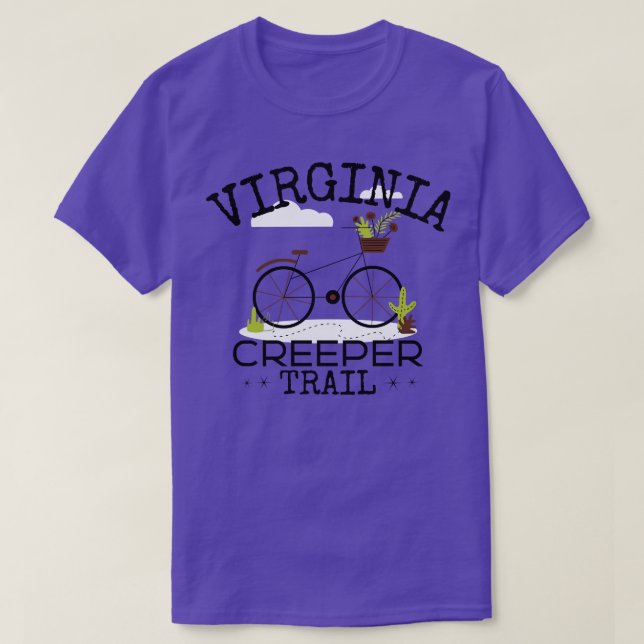 Camiseta Virginia Creeper Trail TShirt 1 (Frente do Design)