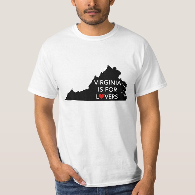 Camiseta Virgínia é para amantes (Frente)