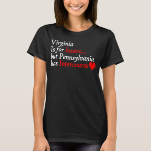 Camiseta Virginia Mas Pensilvânia Tem O Intercurso Legal