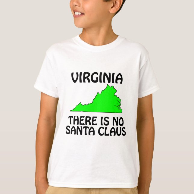 Camiseta Virgínia - Não Existe Papai Noel (Frente)