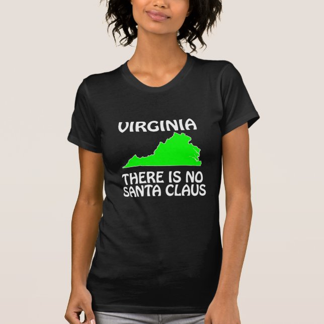 Camiseta Virgínia - Não Existe Papai Noel (Frente)