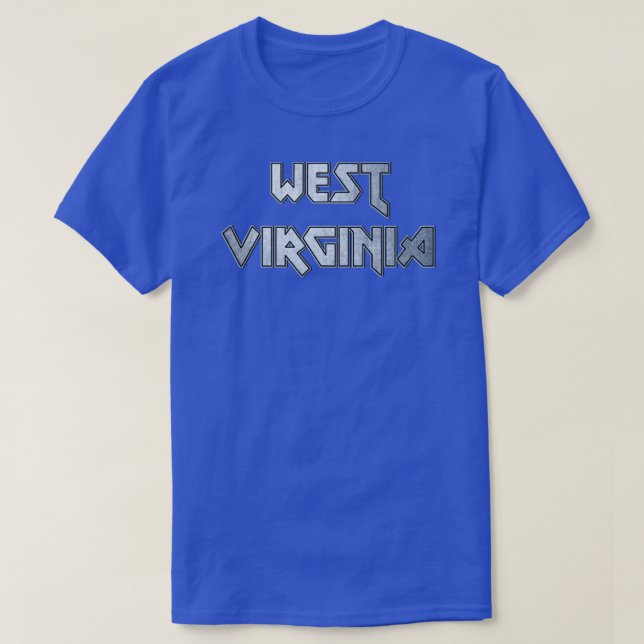 Camiseta Virgínia Ocidental (Frente do Design)