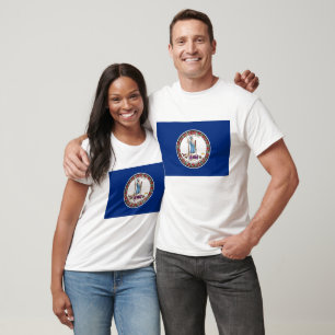 Camiseta Virginia State Seal, a bandeira estadual da Virgín