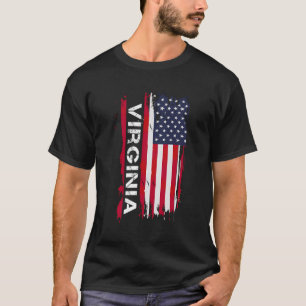 Camiseta Virginia Usa Virginia Black Small