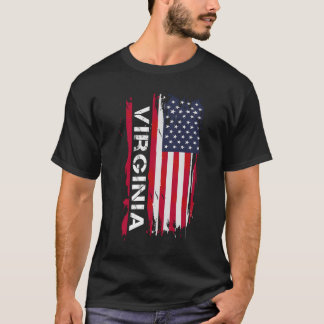 Camiseta Virginia Usa Virginia Black Small