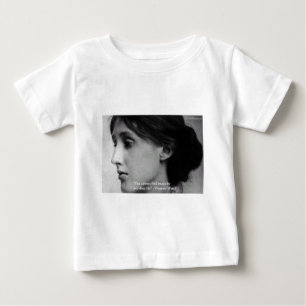 Camiseta Virginia Woolf "Encontrar Paz", dons de citação 