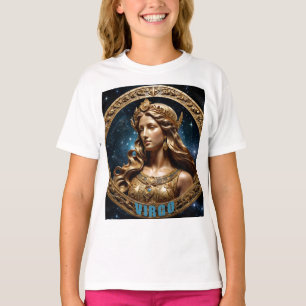Camiseta Virgo astrologia Sinal Zodiac
