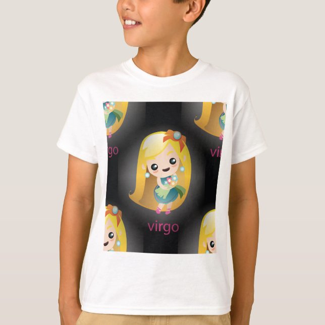 Camiseta virgo kawaii (Frente)
