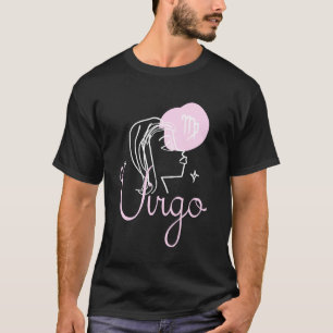 Camiseta Virgo Personalidade Astrologia Símbolo Zodiac Horo