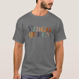 Camiseta Virgo Queen August Birthday Girl