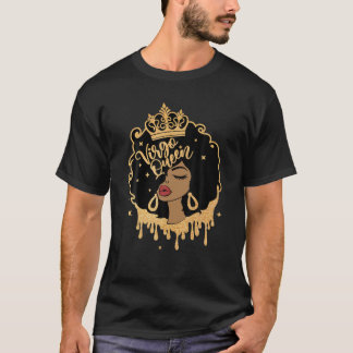 Camiseta Virgo Queen | Rainha Afro | Afro-americanos