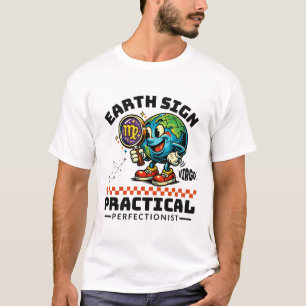 Camiseta Virgo: signo de terra perfeccionista prático