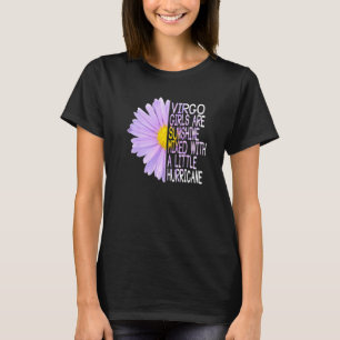 Camiseta Virgo Zodiac Birthday Flower Daisy Aster Quot