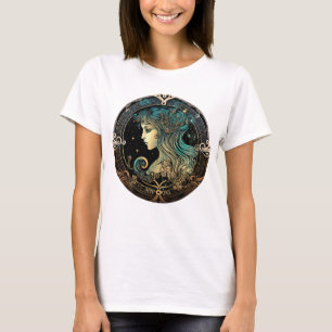Camiseta Virgo Zodiac Mulher