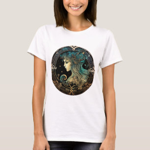 Camiseta Virgo Zodiac Mulher