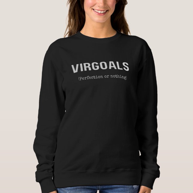 Camiseta Virgo Zodiac Sinal Pun Engraçado Presente de Anive (Frente)