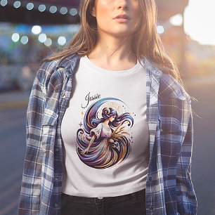 Camiseta Virgo Zodiac Vircolor Elegante Personalizado