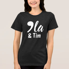 Camiseta Vírgula Kamala e Tim 2024