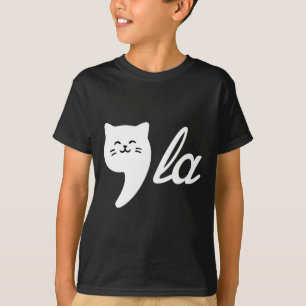 Camiseta Vírgula La Cat Senhoras Para Kamala Harris Criança