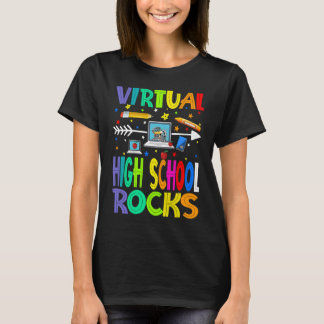 Camiseta Virtual High School Rocks Back To School
