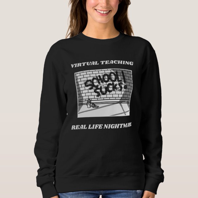 Camiseta Virtual Teaching Real Life Nightmare Virtual Educa (Frente)