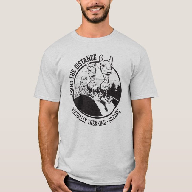 Camiseta Virtual Trek Men's Grey Tshirt (Frente)