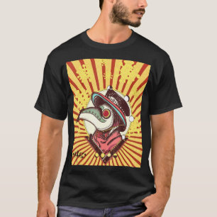 Camiseta Vírus do Doutor Lave Suas Mãos Máscara Para Cima