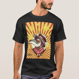 Camiseta Vírus do Médico da Peste Lave as Mãos Máscara Acim