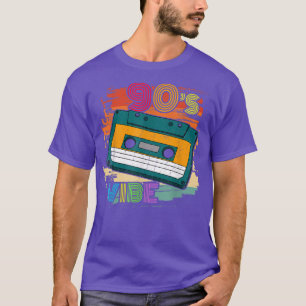 Camiseta Vírus dos anos 90 - Fita Cassette Retro Vintage Mu