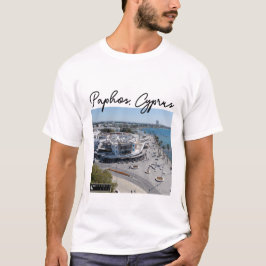 Camiseta Visão 2 do drone de Paphos Seafront