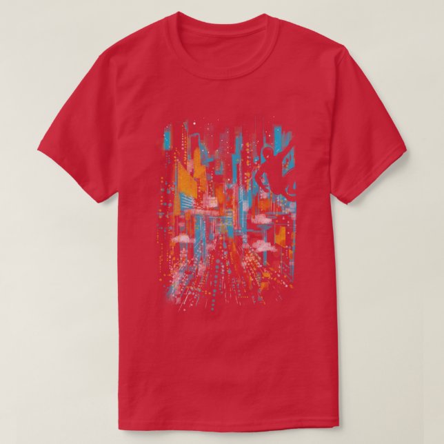 Camiseta visão aranha (Frente do Design)