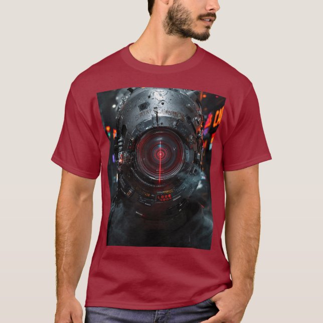 Camiseta Visão cibernética (Frente)