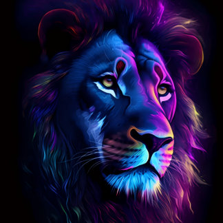 Camiseta : Visão Cósmica: Retrato Neon da Galáxia do Senhor