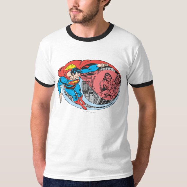 Camiseta Visão de raios X do Super-Homem (Frente)