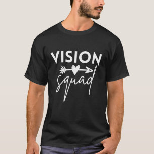 Camiseta Visão Esquadrão Optometrista Olhos Médicos Enferme