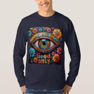 Camiseta Visão Robótica e Harmonia Floral