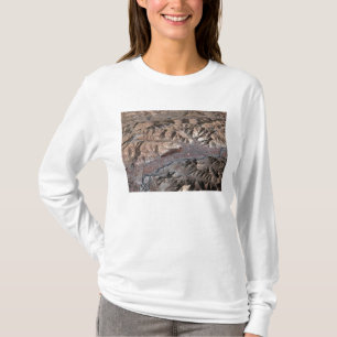 Camiseta Visão tridimensional da paisagem