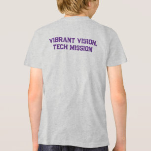 Camiseta Visão vibrante, missão técnica