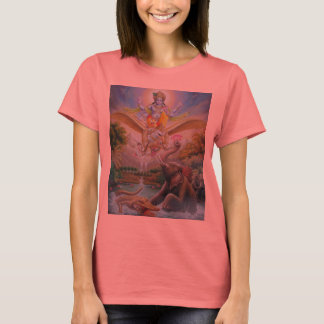 Camiseta vishnu garuda gajendra makara