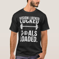 Camiseta Vision Locked Goals Loaded - Tactical Pro