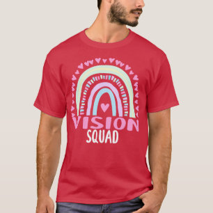 Camiseta Vision Squad Party Matching Womens Apreciação Ra