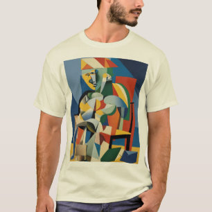 Camiseta Visionário Anual de Picasso: Um Tributo 3D ao Cubi