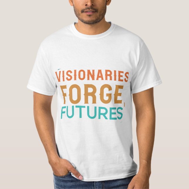 Camiseta Visionários Forge Futures T Shirt (Frente)