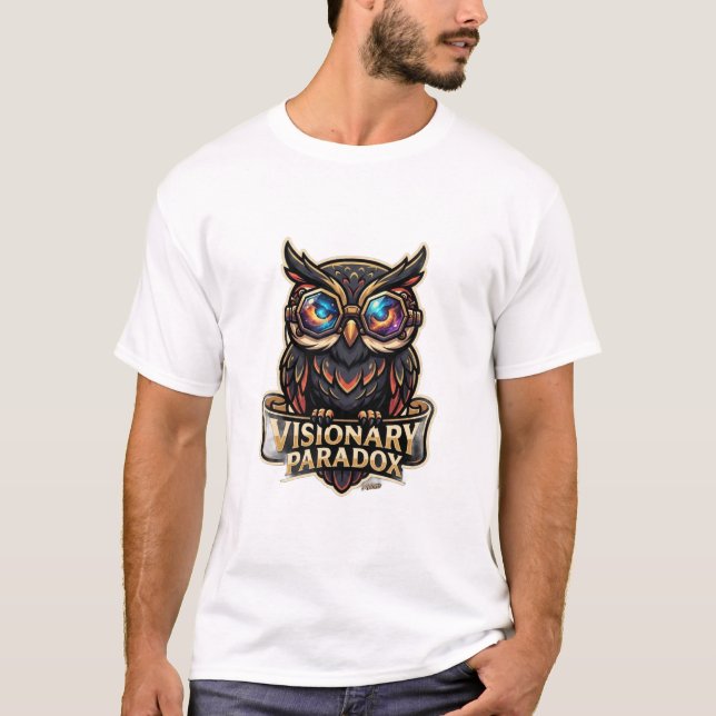 Camiseta Visionary Paradox Owl (Frente)