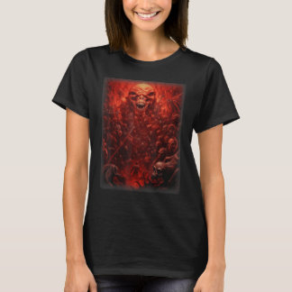 Camiseta Visions of Hell Satan Devils Demons Monster Skelet