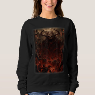 Camiseta Visions of Hell Satan Devils Demons Monster Skelet