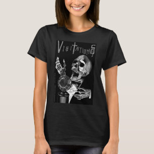 Camiseta Visitações Livro de banda desenhada Crônica de