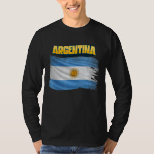 Camiseta Visitante argentino apoiador de futebol