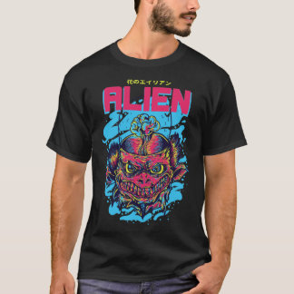 Camiseta Visitante Cósmico: A Design de Alienígena